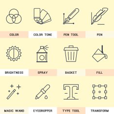 Graphic Design Icons N3