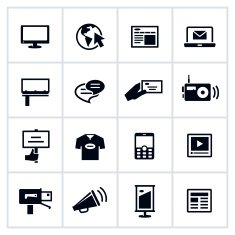 Methods of Advertising Icons