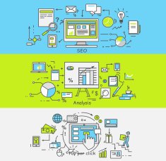 Thin Lines Icons Seo Analisis Pay Per Click