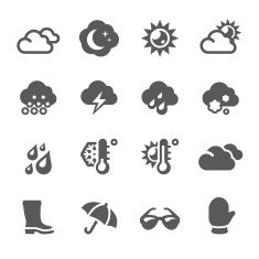 Mobico icons - Weather