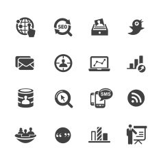 Digital Marketing Icons - Acme Series