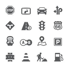 Mobico icons - Road Trip
