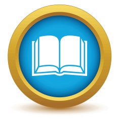 Gold book icon N2