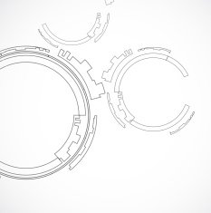 Grey technology background design