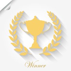 Cup Award with laurel wreath