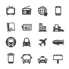 Advertising Media Icons - Acme Series