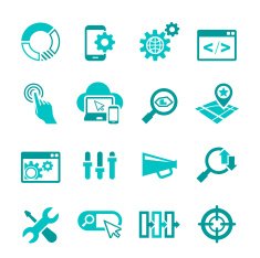 SEO icon set N17
