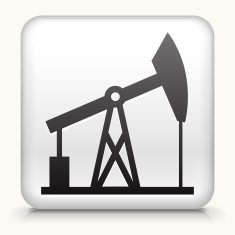 Square Button with Oil Drill