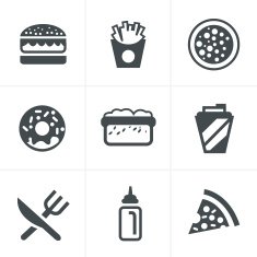 Fast Food Icons N51