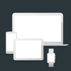 Blank devices mock ups