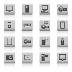 Electronics icons N4