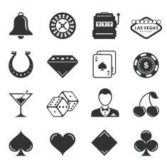 Casino Gambling Icons