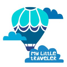 My little traveler - air balloons in the sky
