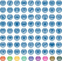 Glossy buttons N4