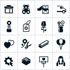 Floral Shop Icons
