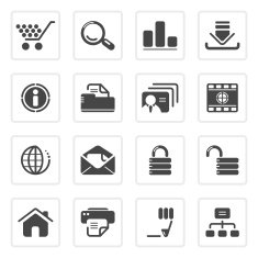 web and internet icons N18