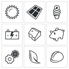 Energy icon Vector Illustration
