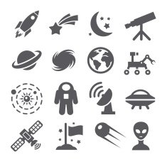 space icons N14