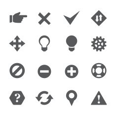 Mobico icons &mdash; Web buttons