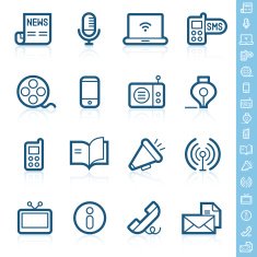 Communication Icons N131