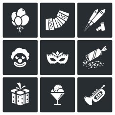 Event Agency icon set