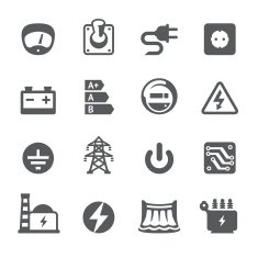 Mobico icons - Electricity
