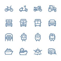 Transport Line icons