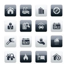 Real Estate Icons N41