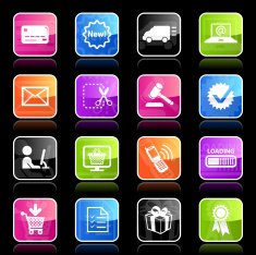 Ubergloss Icons - E-Commerce