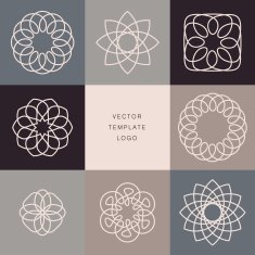Hipster template logo