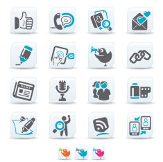 Social Media Icons N110