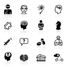 Black Symbols - Psychology & Psychiatry