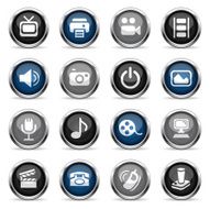 Supergloss Icons - Media