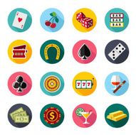 Colorful flat vector icons set Quality design illustrations elements and