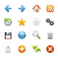 Color web icons N4