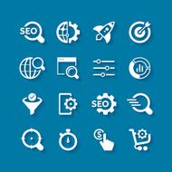 SEO icon set N20