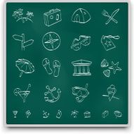Chalkboard holiday notes