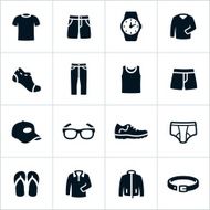 Mens Casual Wear Icons N2