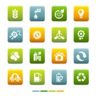 nature and eco icons