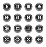 Black Round Icons - Interface Navigation