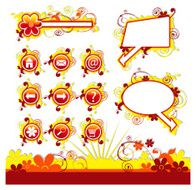 Stylized Website Icons