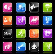 Ubergloss Icons - Hobbies