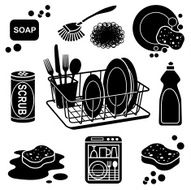 dish washing icons