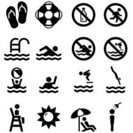Swim Icons - Black Series N2