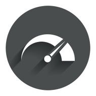 Tachometer sign icon Revolution-counter symbol