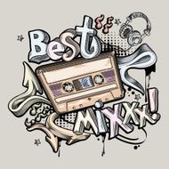 Best Mix music graffiti