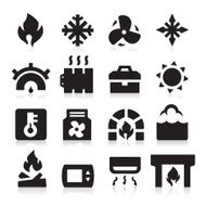 Heating icons