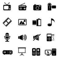 Multimedia icons N12