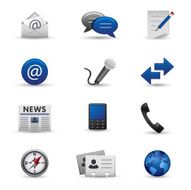 Communication &amp; Homepage Iconset