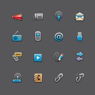 Communication Icons N144